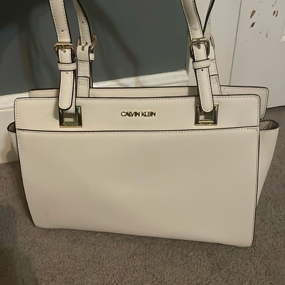 White Calvin Klein Purse
